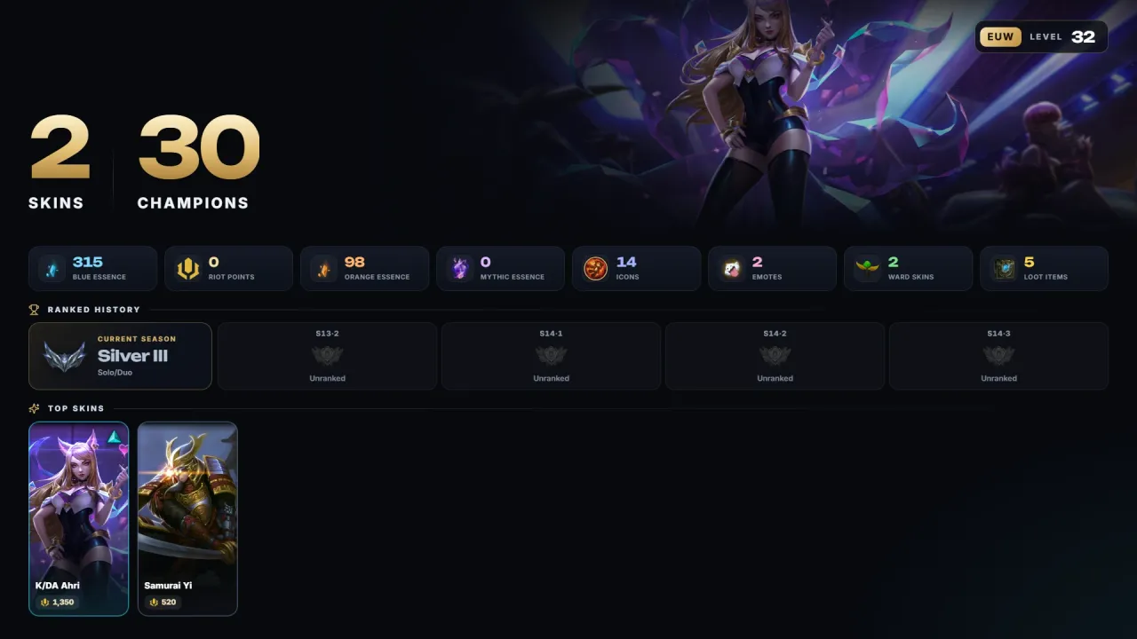 Account #12165, screenshot 1 of 3