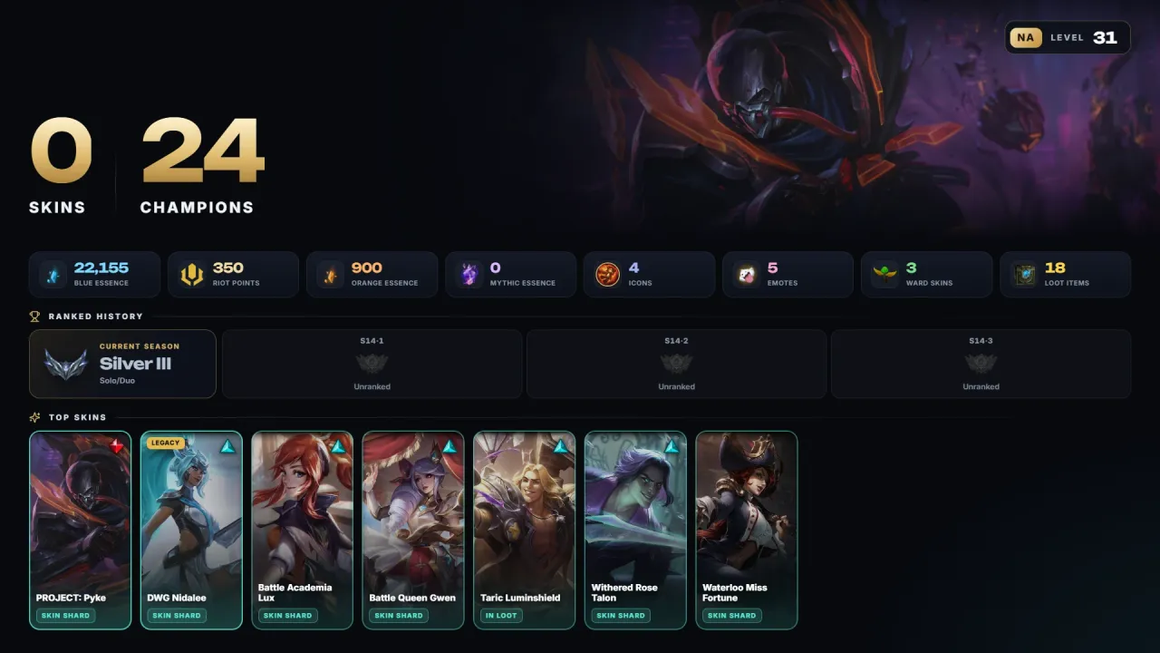 Account #12215, screenshot 1 of 2