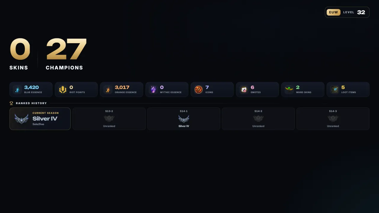 Account #12152, screenshot 1 of 2