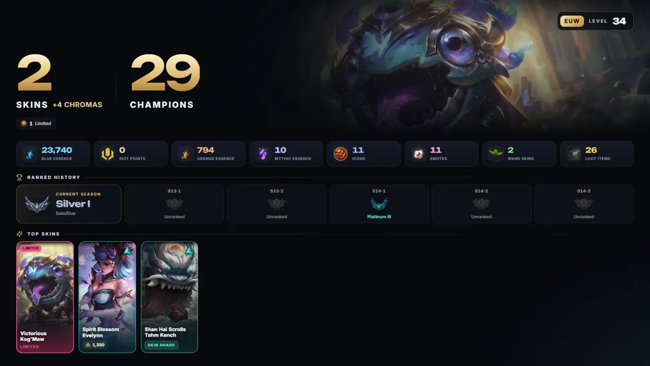Account #12178, screenshot 1 of 4