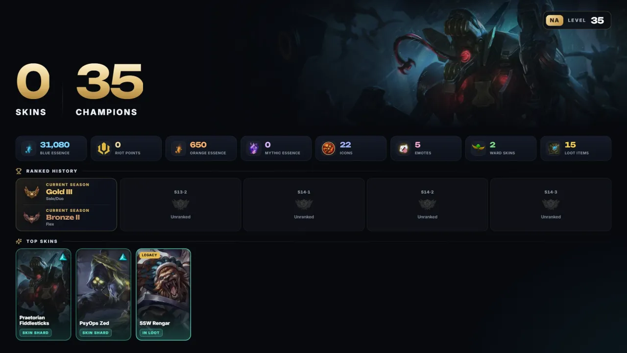 Account #12202, screenshot 1 of 2