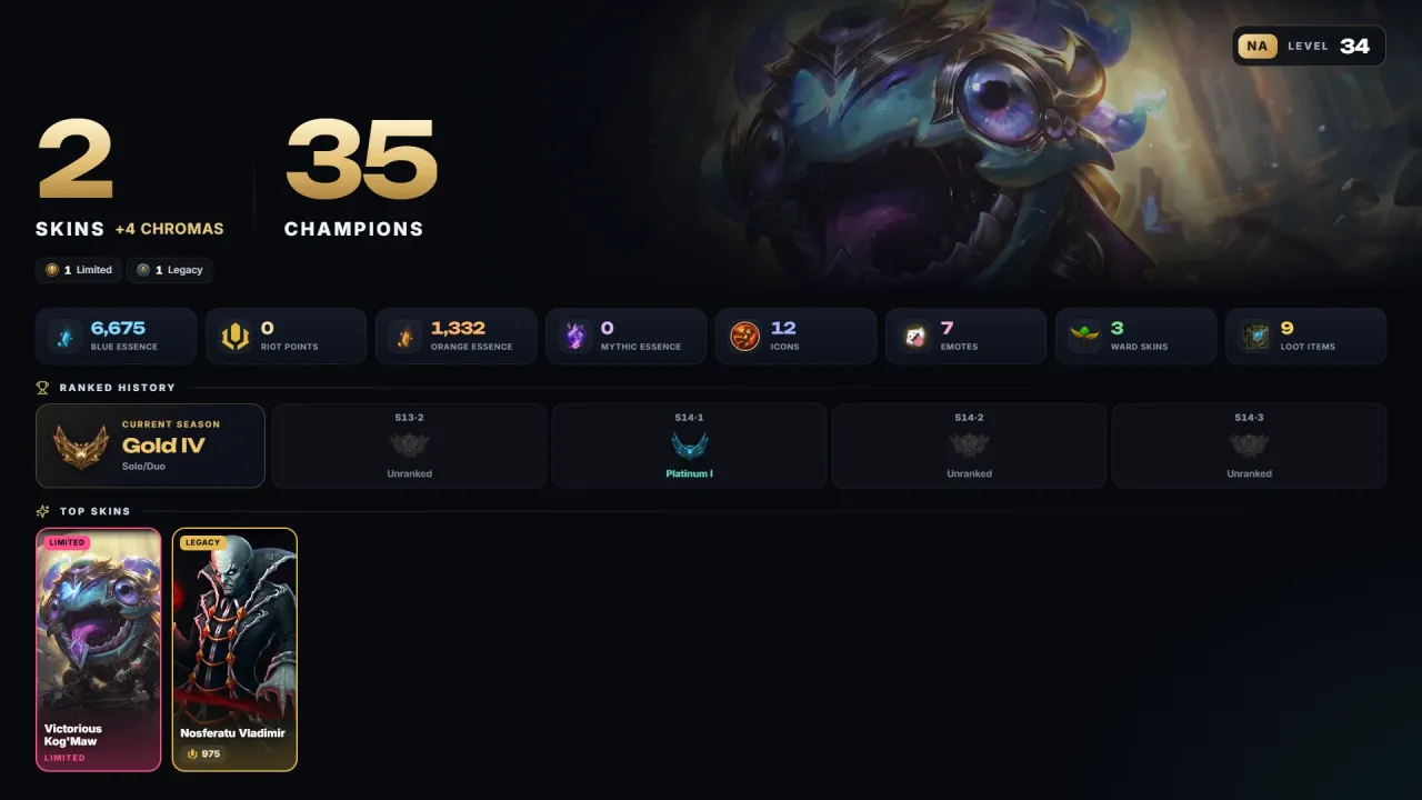Account #12206, screenshot 1 of 4