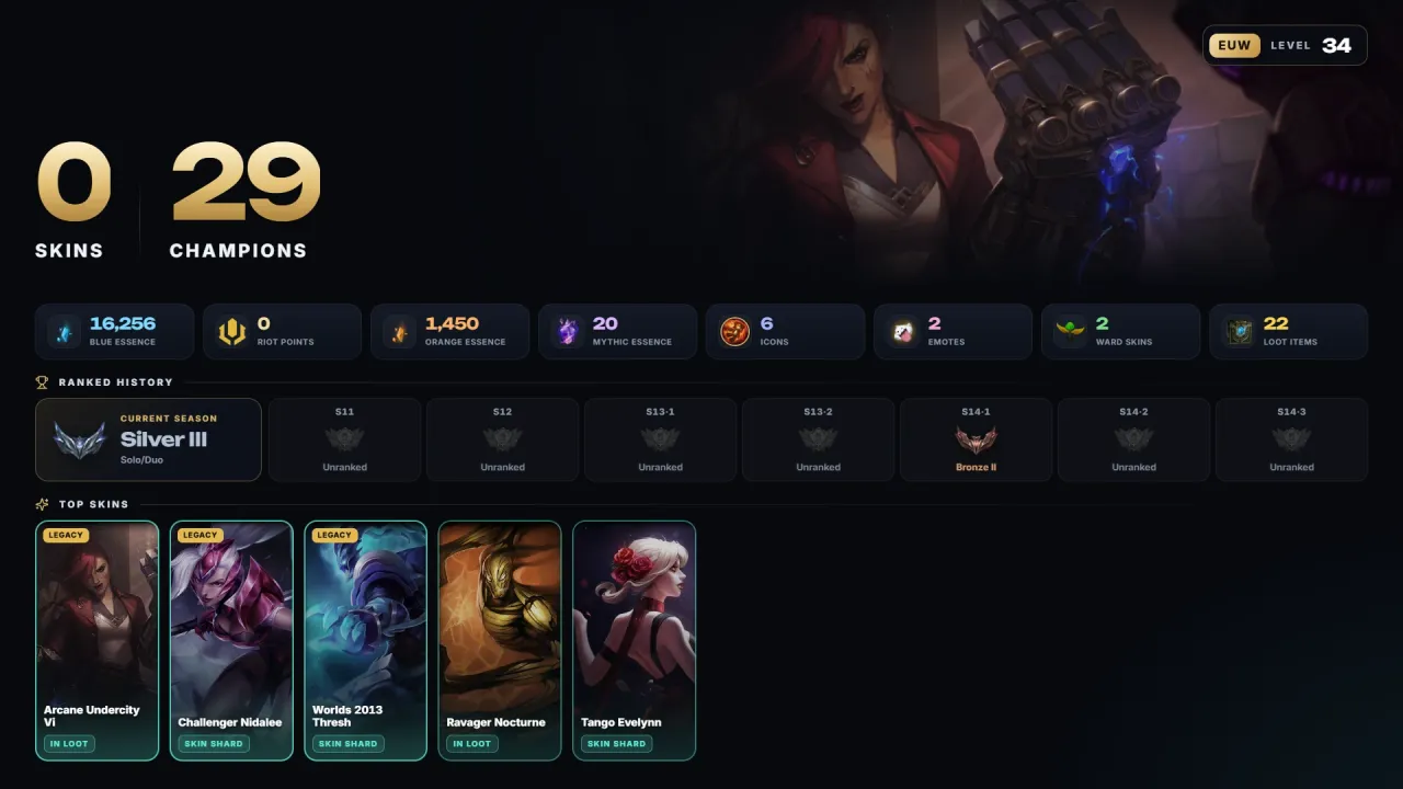 Account #12158, screenshot 1 of 2