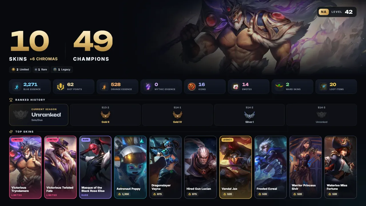 Account #12237, screenshot 1 of 4