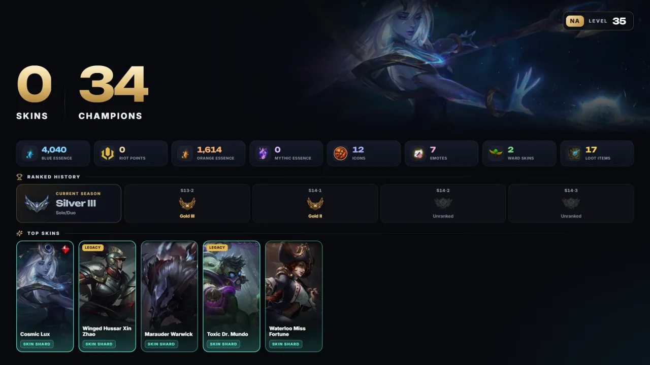 Account #12163, screenshot 1 of 2
