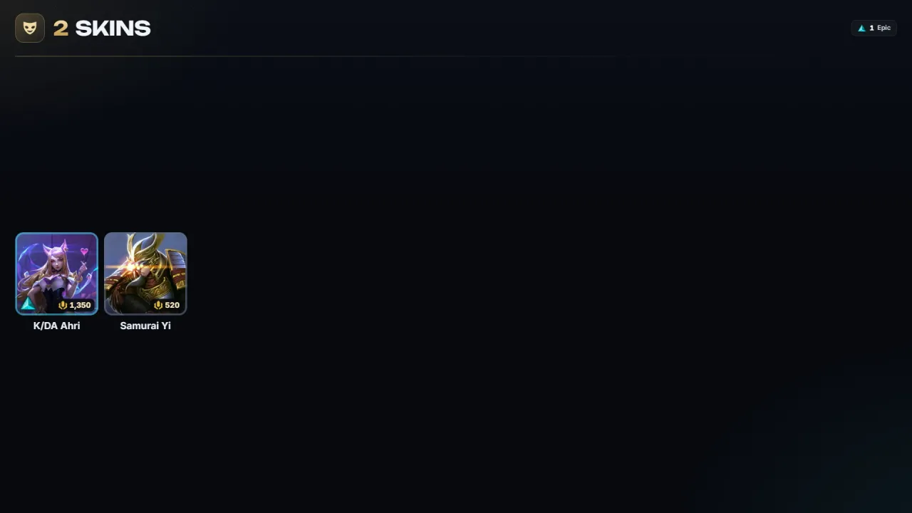 Account #12165, screenshot 2 of 3