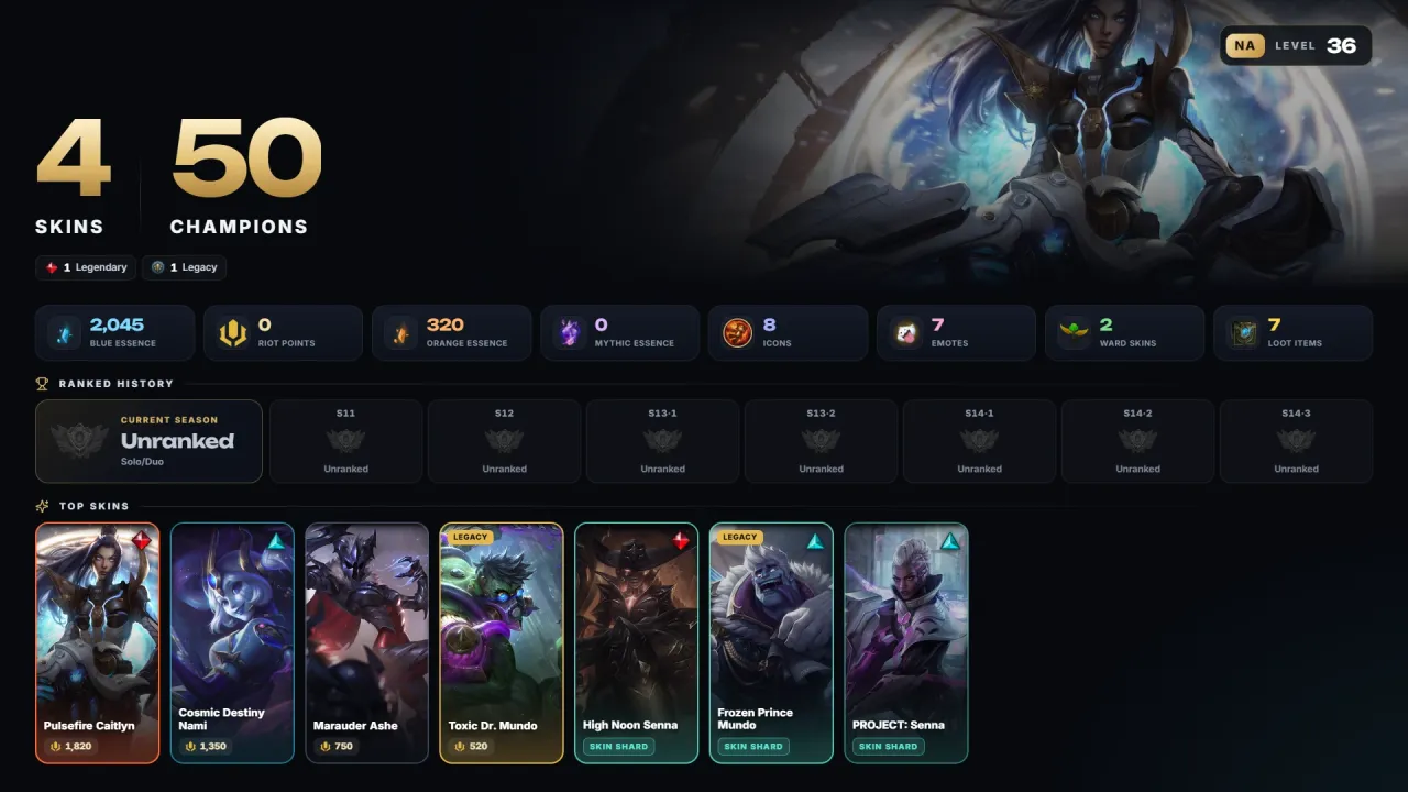Account #12234, screenshot 1 of 4