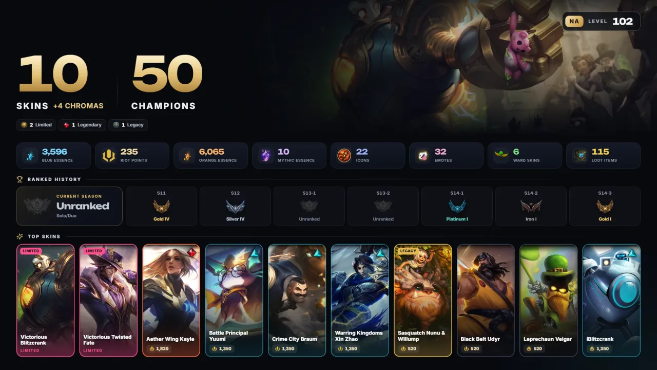 Account #12235, screenshot 1 of 4