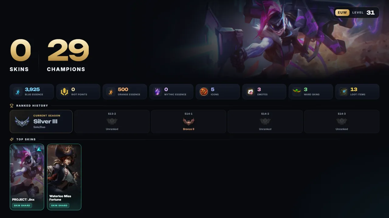 Account #12156, screenshot 1 of 2