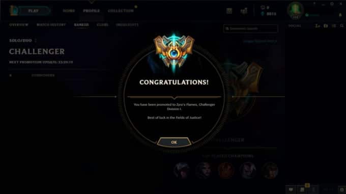 League of Legends Rank Boosting