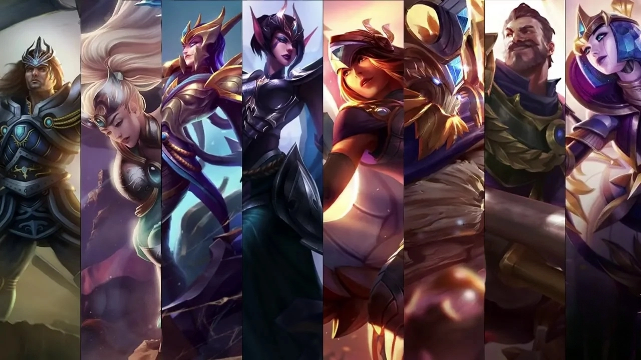 LoL Victorious Skins