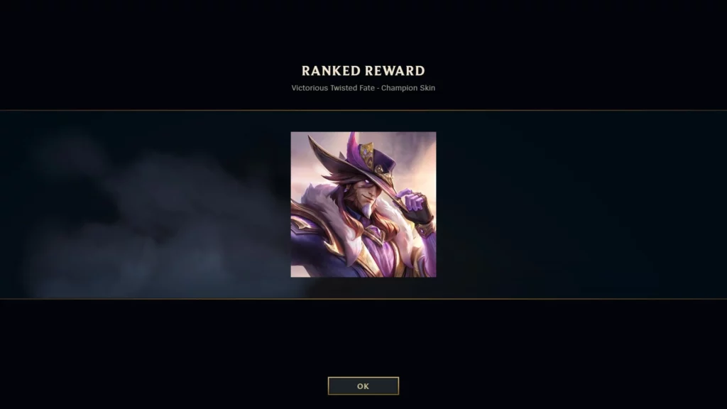 Ranked reward twisted fate victorious